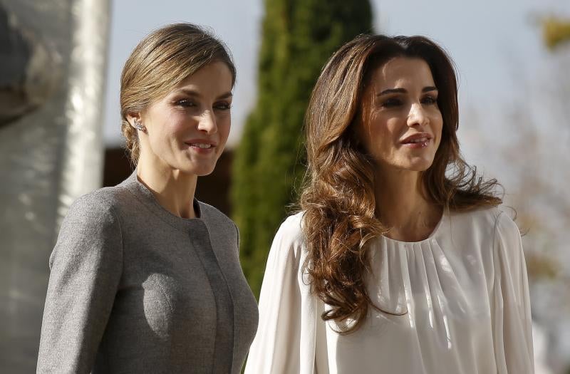 Letizia y Rania: duelo de estilos