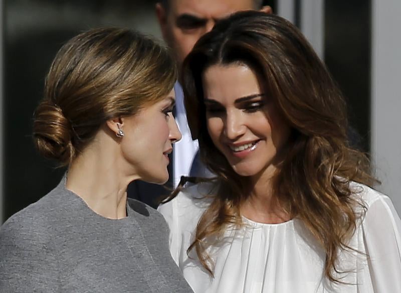 Letizia y Rania: duelo de estilos