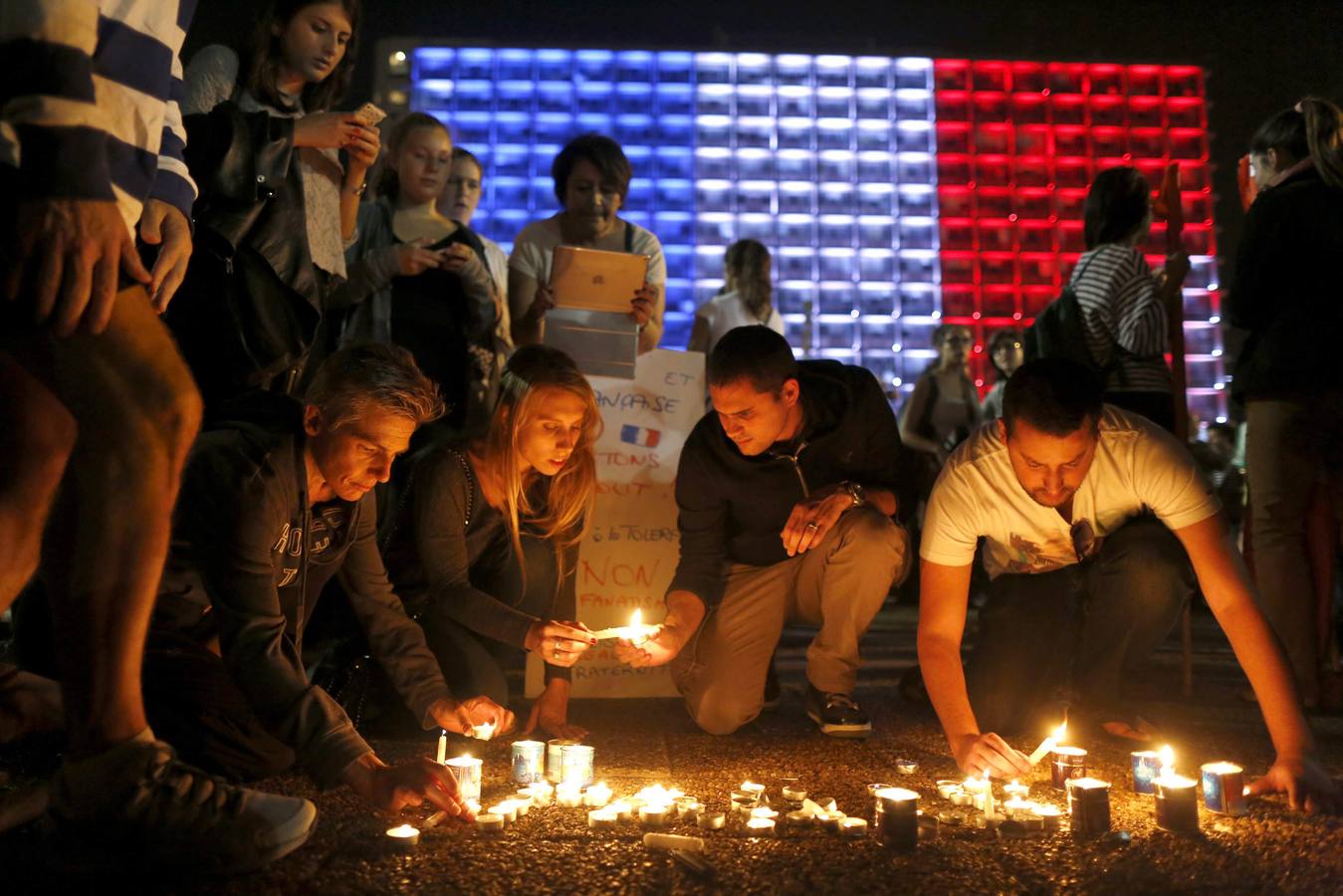 Homenaje a las víctimas