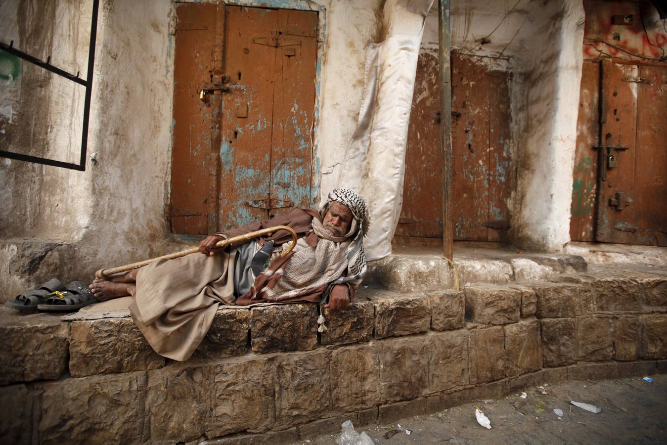 Saná, la devastada capital de Yemen