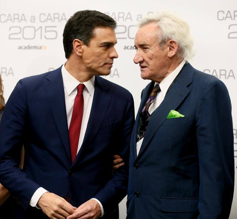 Las mejores imágenes del &#039;Cara a Cara&#039; entre Mariano Rajoy y Pedro Sánchez