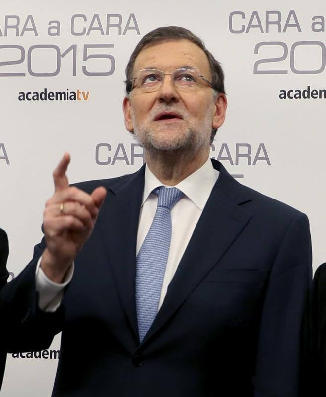 Las mejores imágenes del &#039;Cara a Cara&#039; entre Mariano Rajoy y Pedro Sánchez