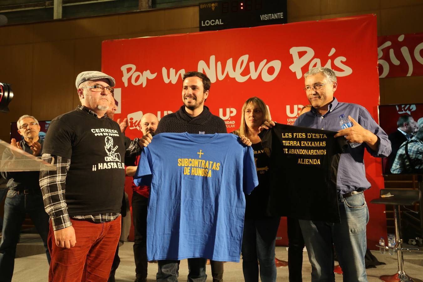 Garzón reúne a más de 1.200 personas en Gijón