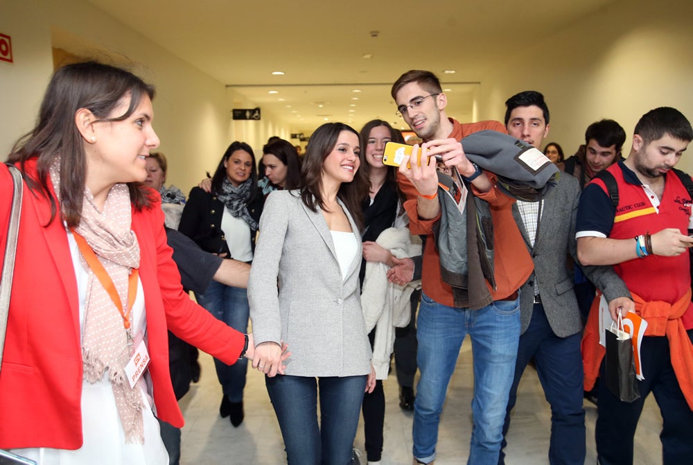 Mitin de Ciudadanos en Oviedo