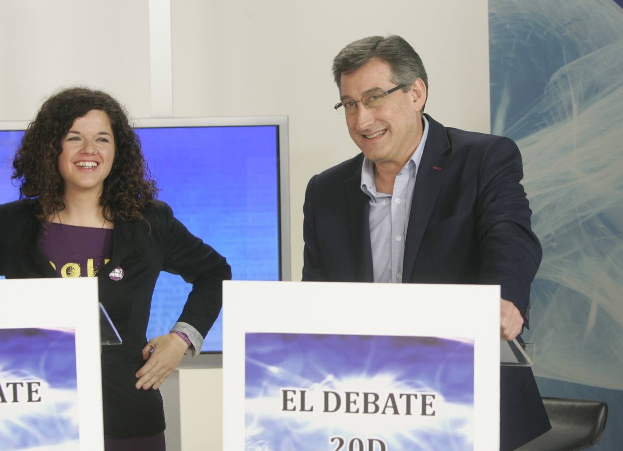 El debate de los candidatos al Congreso por Asturias, en imágenes