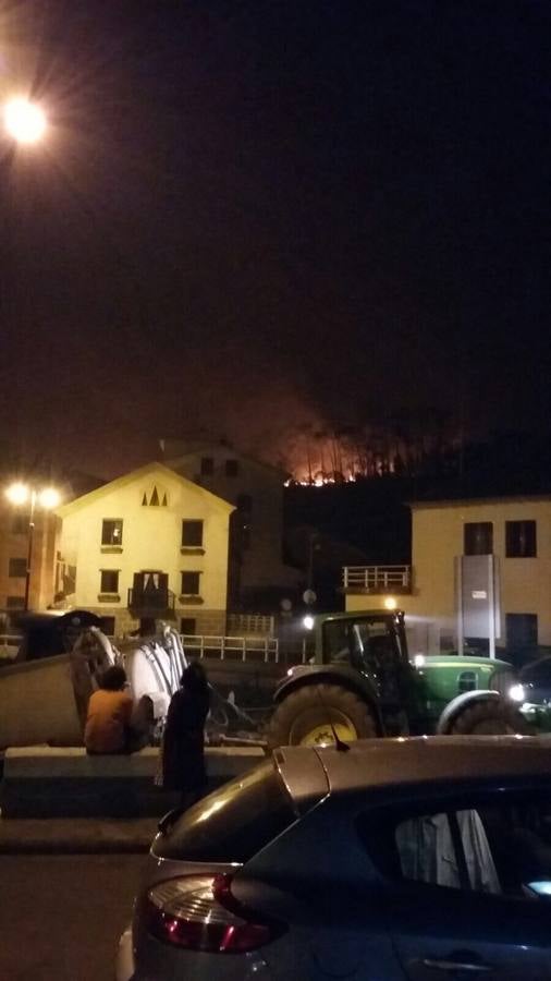 Incendios forestales en Asturias