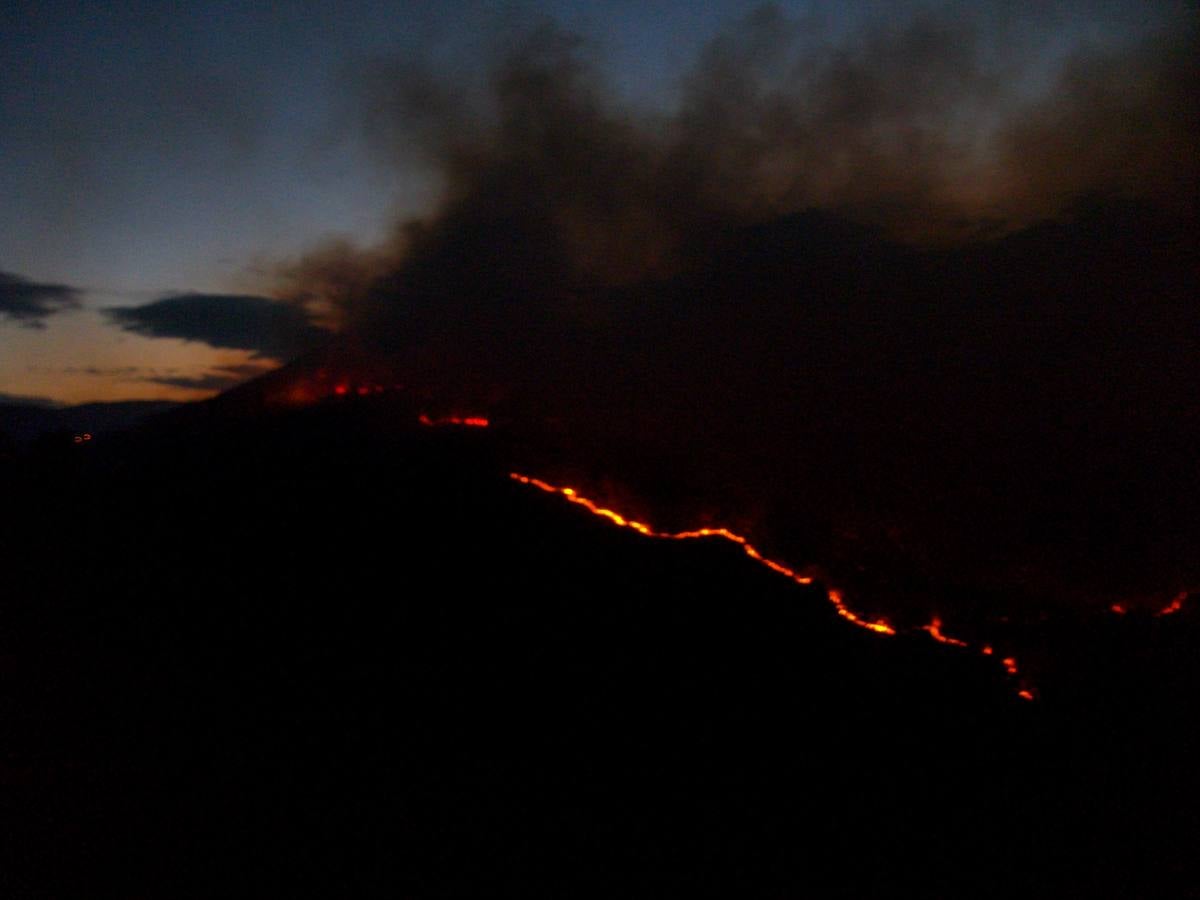 Incendios forestales en Asturias