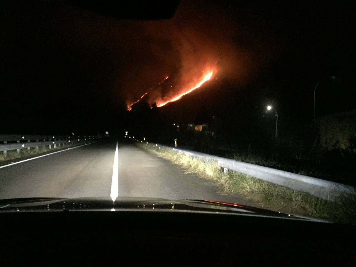 Incendios en el oriente asturiano
