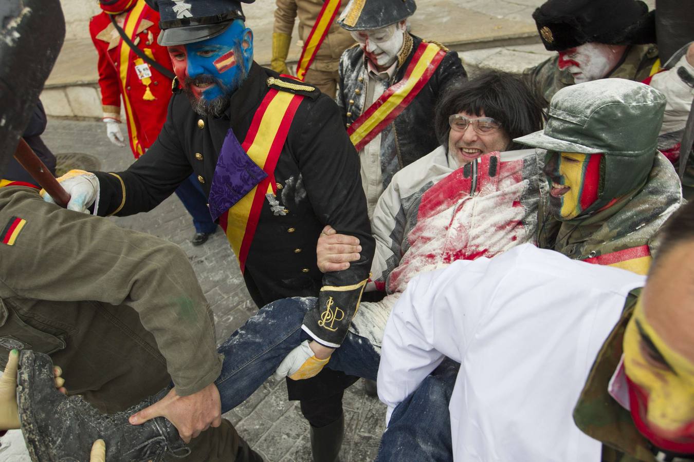 La fiesta de los enharinados