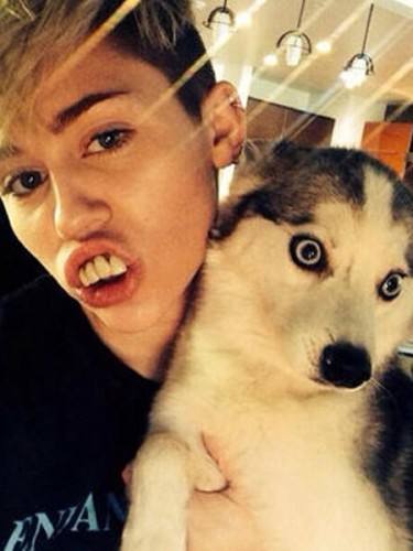 Miley Cyrus, aún peor...