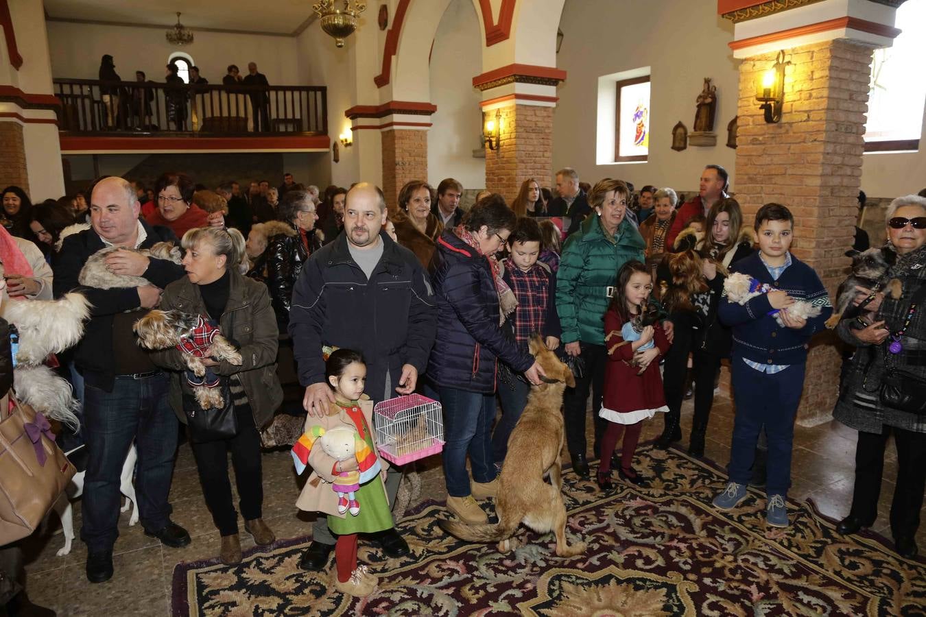 Bendición de las mascotas en Parres