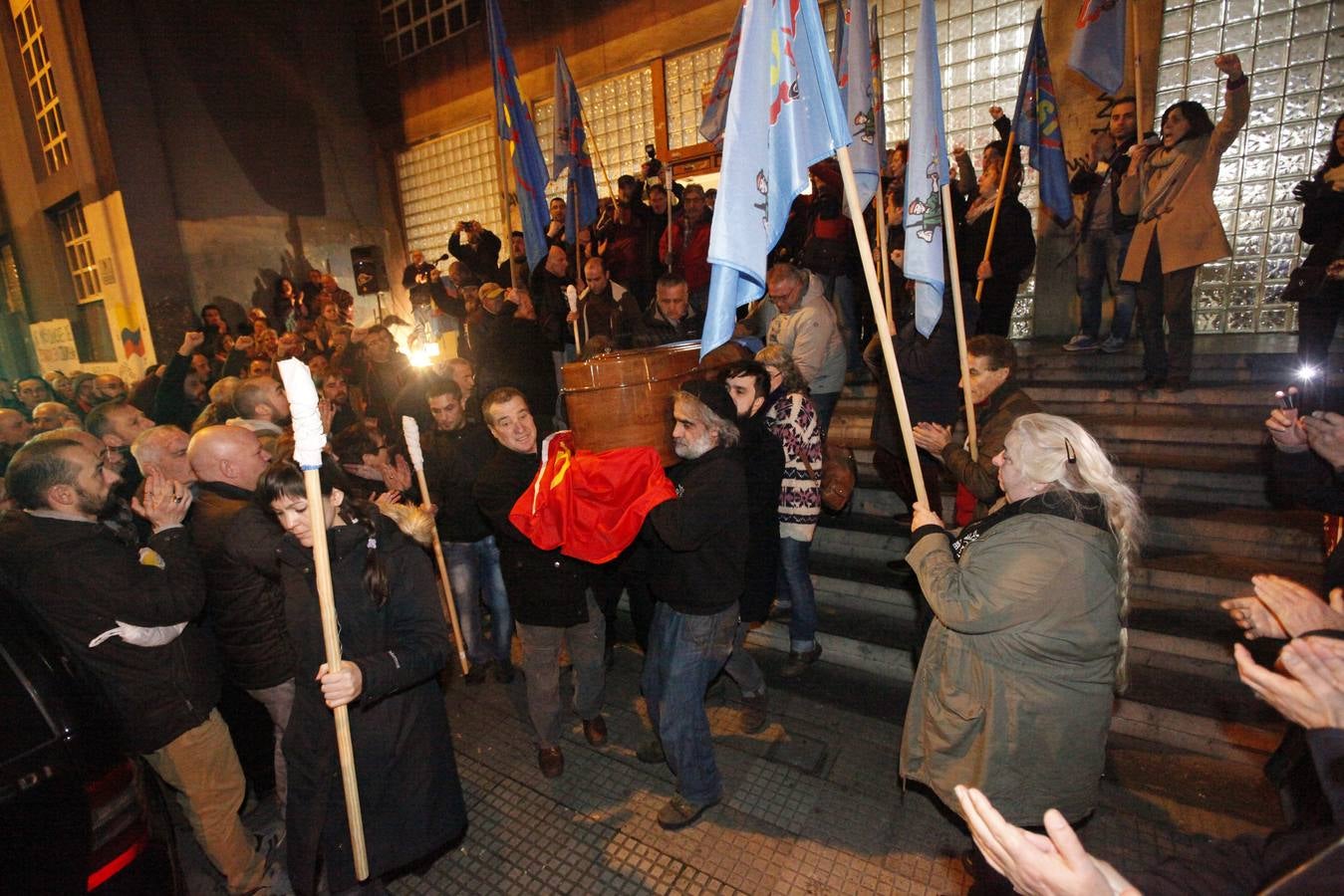 Despedida del sindicalista Vitorino Gonzalo, &#039;Gonzalín&#039;