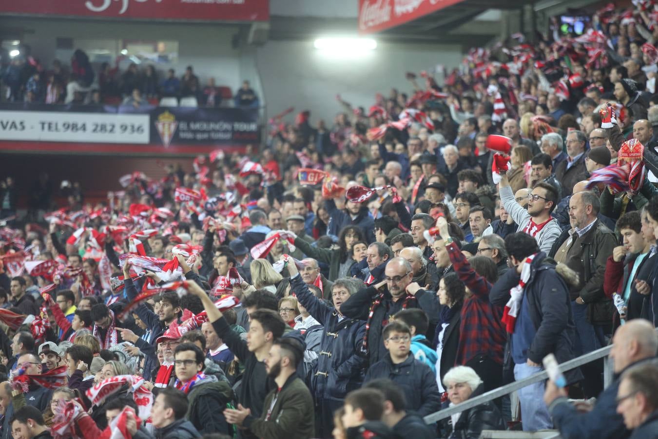 ¿Estuviste en el Sporting 5-1 Real Sociedad? Búscate en las imágenes (I)