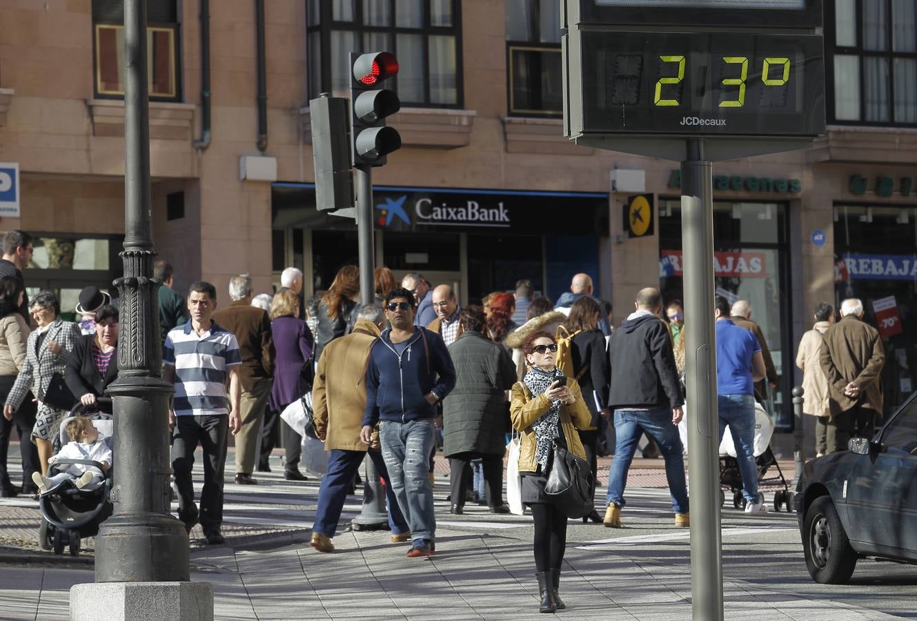 Fin de semana primaveral en pleno invierno