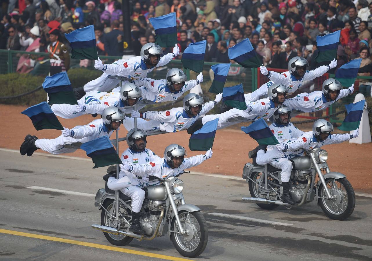 India viste de gala a sus fuerzas armadas