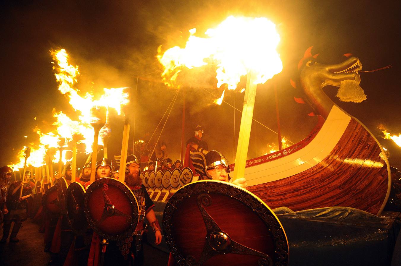 Escocia tributa su herencia vikinga