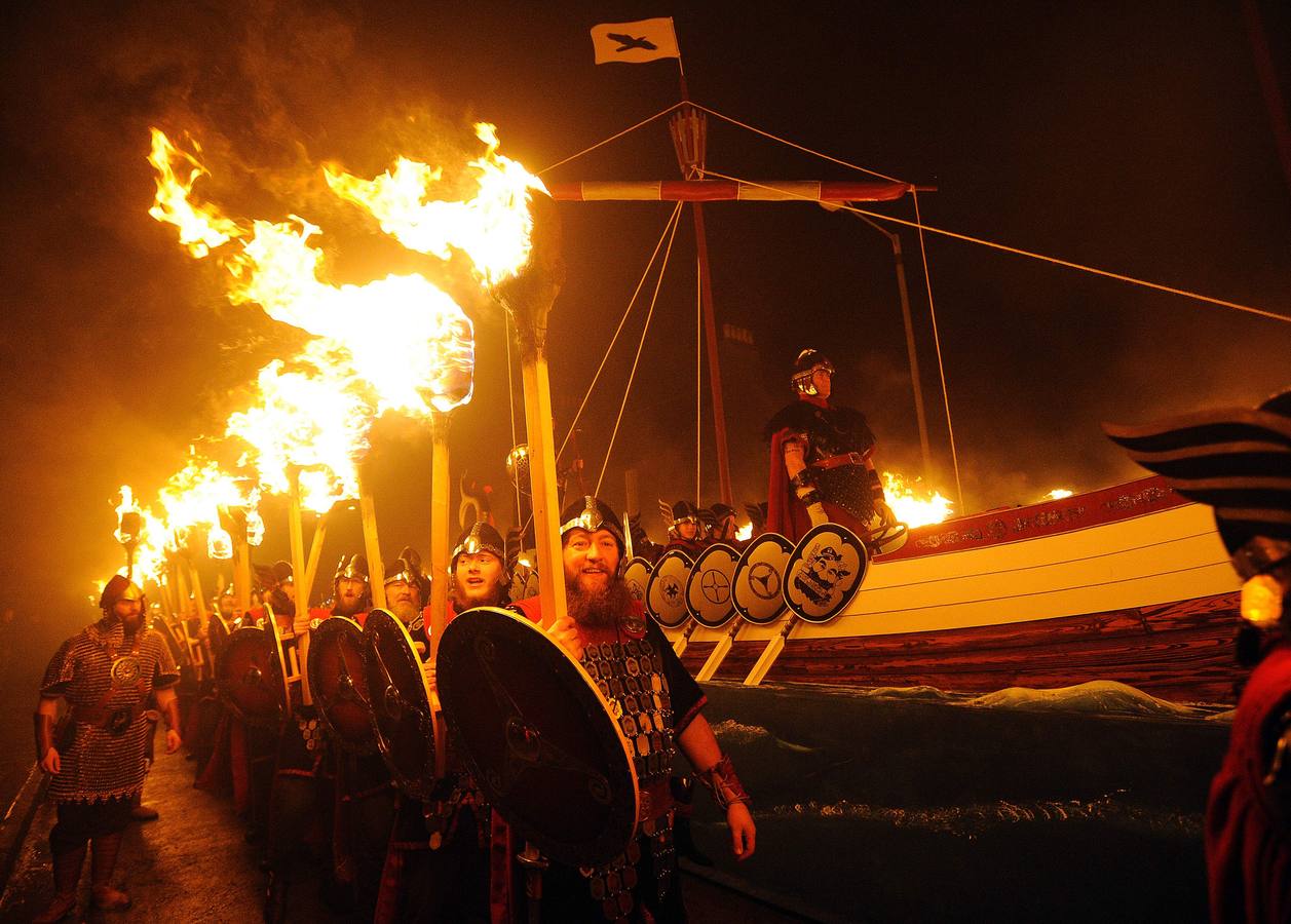 Escocia tributa su herencia vikinga