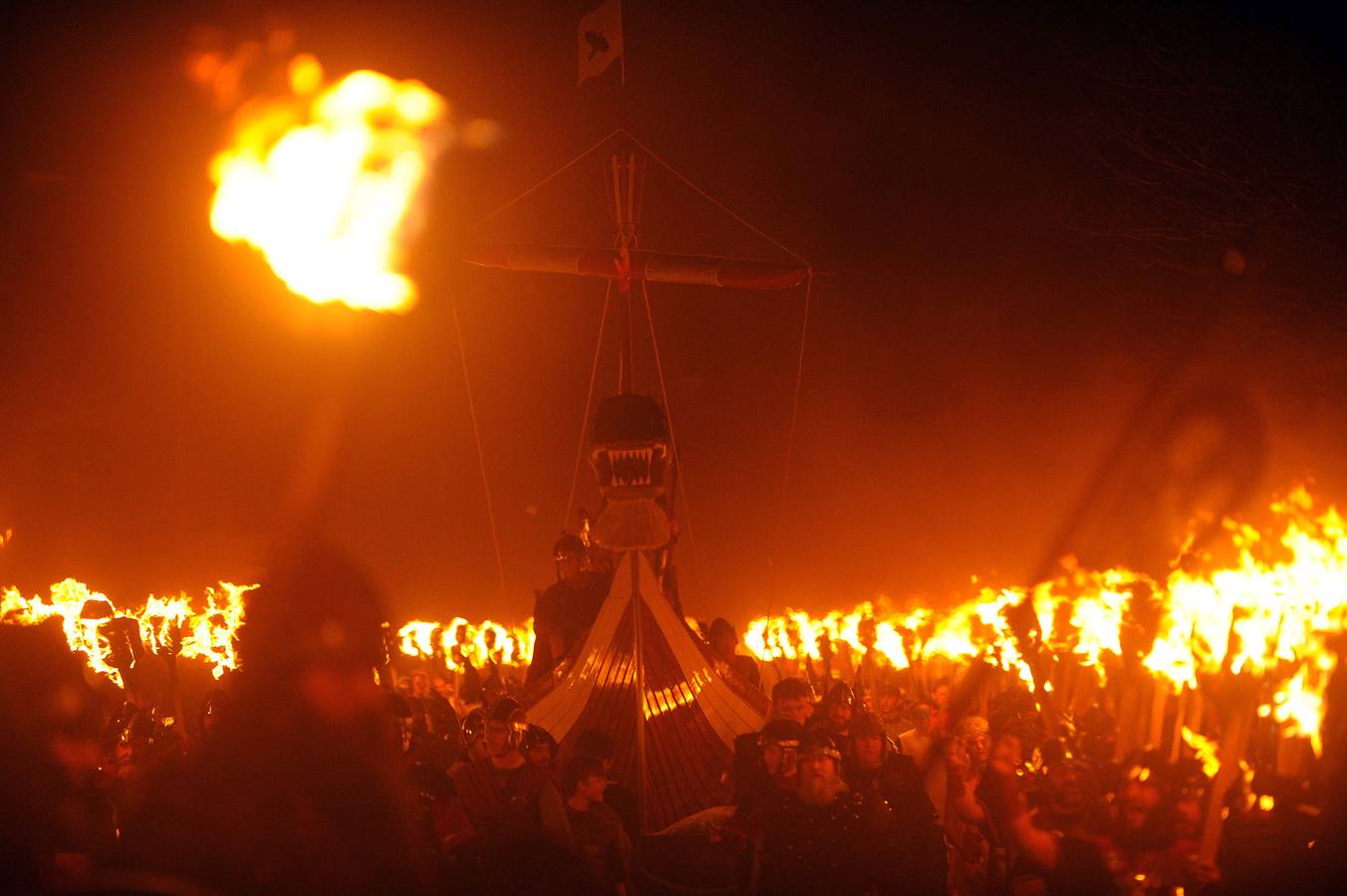 Escocia tributa su herencia vikinga