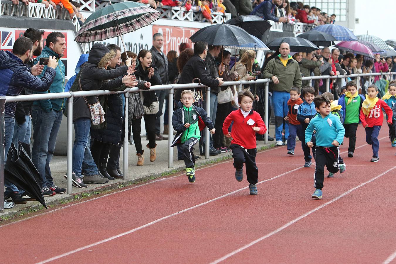 Tercera prueba clasificatoria de los Juegos Deportivos de Asturias en Mieres