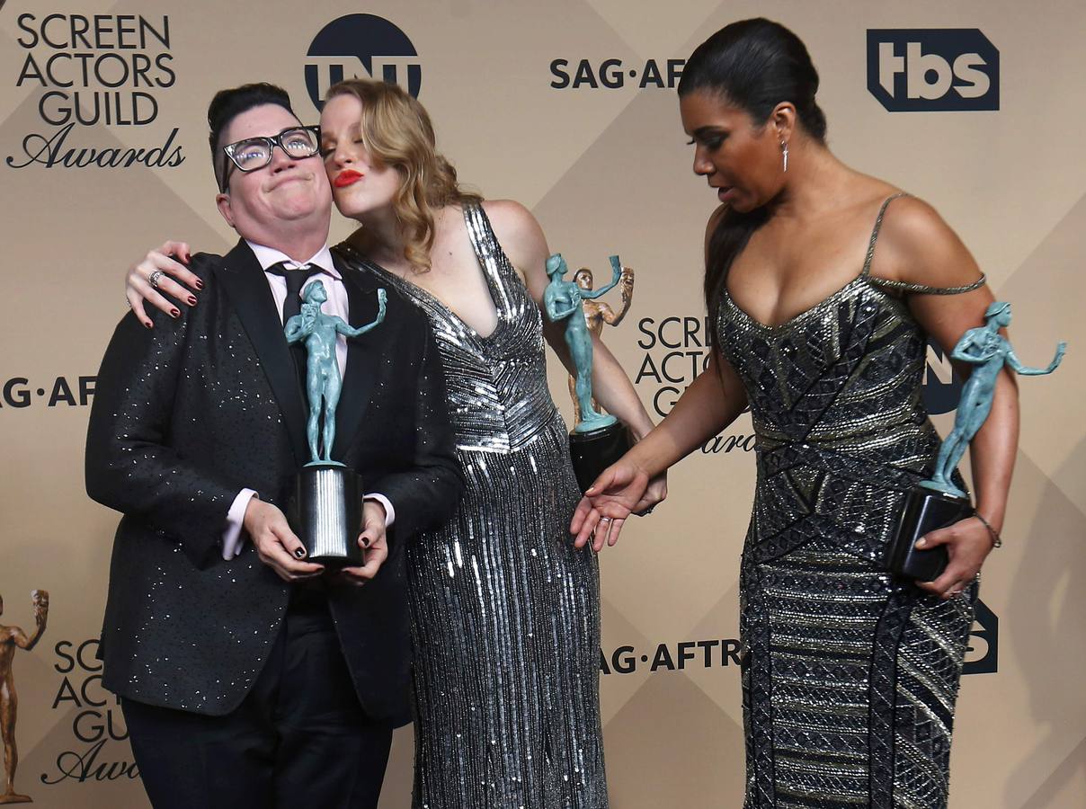 La alfombra roja de los premios del Sindicato de Actores