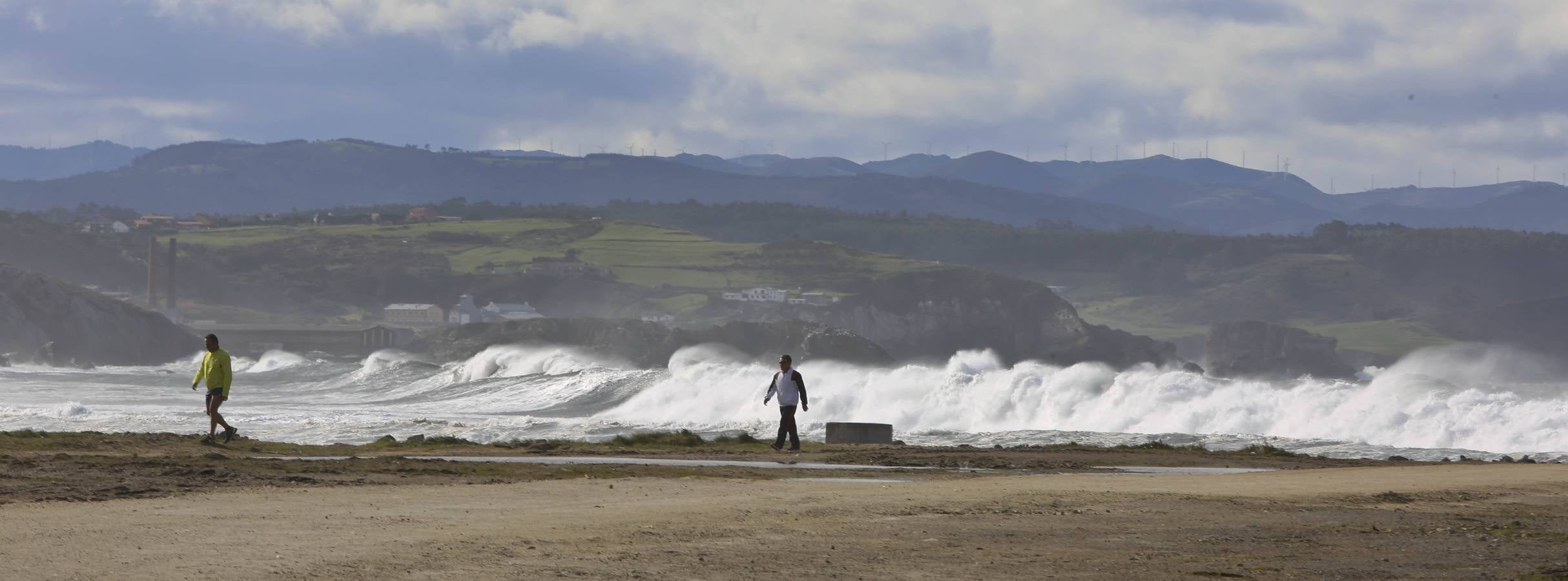 El temporal se acerca a Castrillón