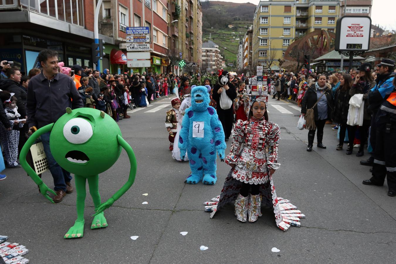 Carnaval infantil en Mieres