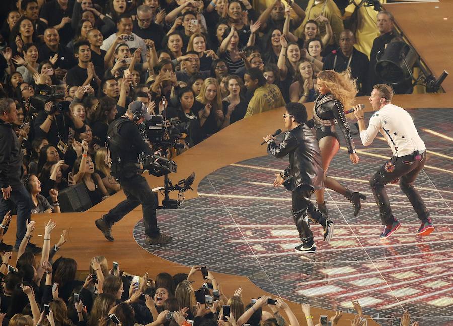 Coldplay, Beyoncé y Bruno Mars, las estrellas de la Super Bowl 2016