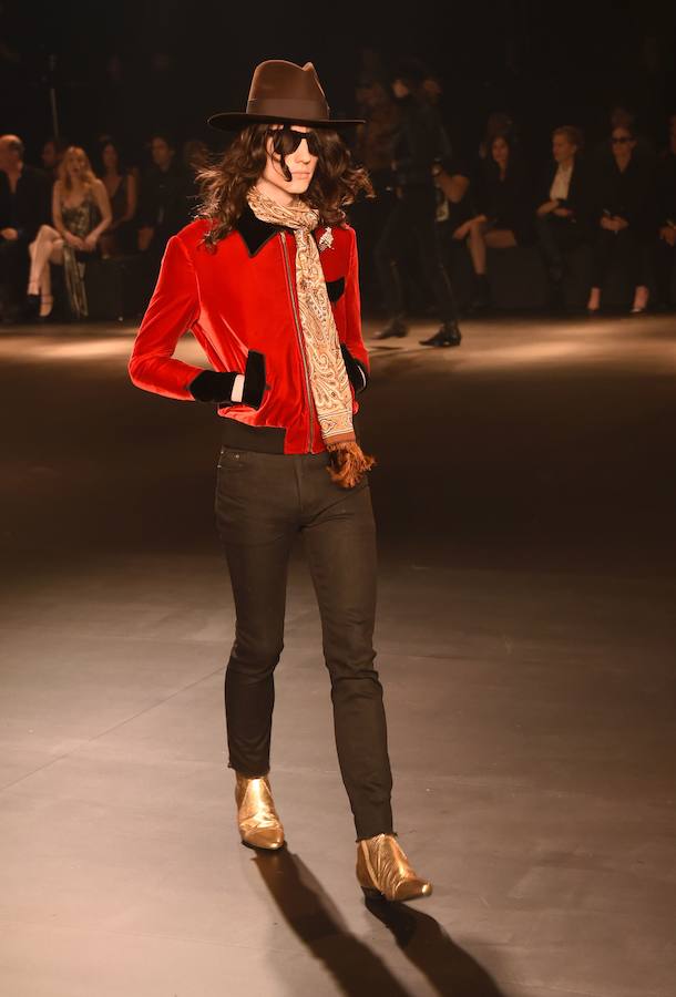 Desfile de Saint Laurent en Los Ángeles