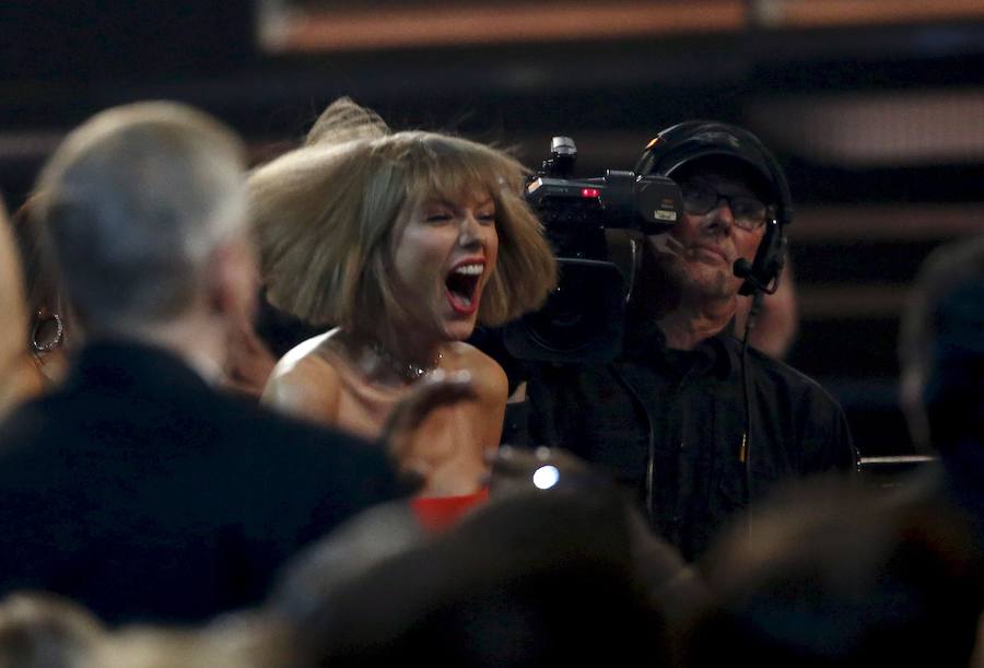 Taylor Swift, la triunfadora de los Grammy