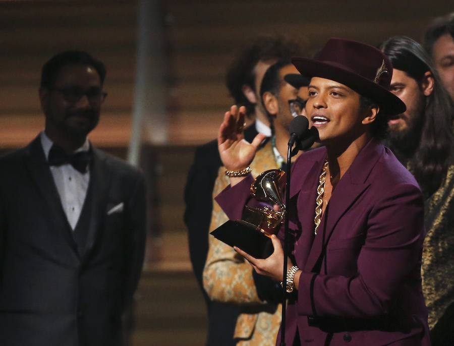 Taylor Swift, la triunfadora de los Grammy