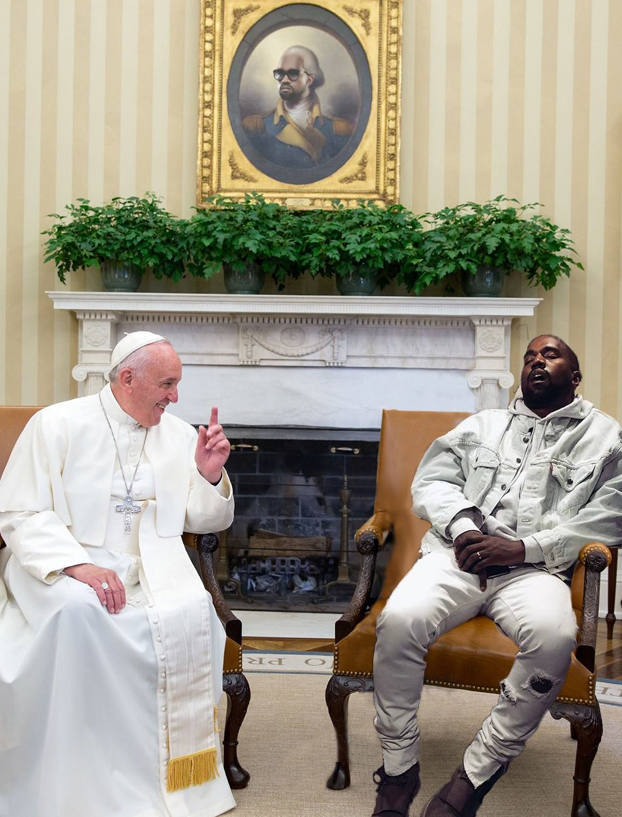 Kanye West dormido e Internet hace lo siguiente...