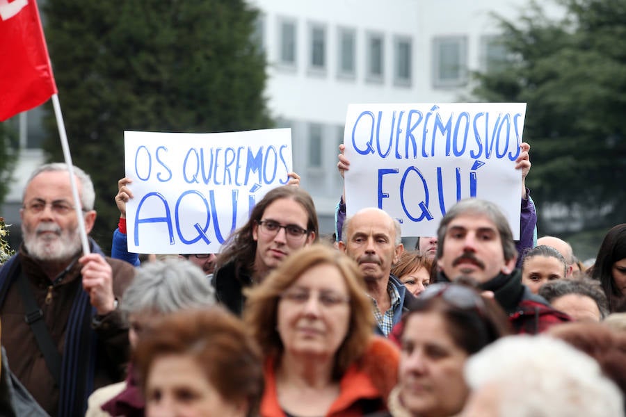 Asturias se manifiesta en apoyo a los refugiados