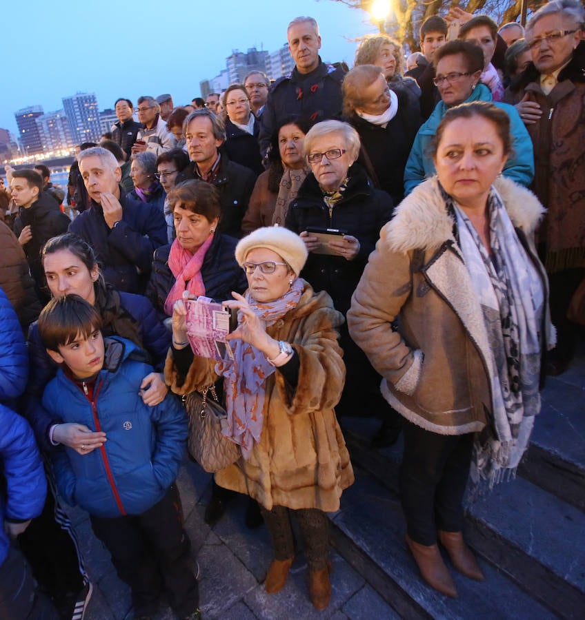 Un ovetense, indultado en la procesión del Jueves Santo