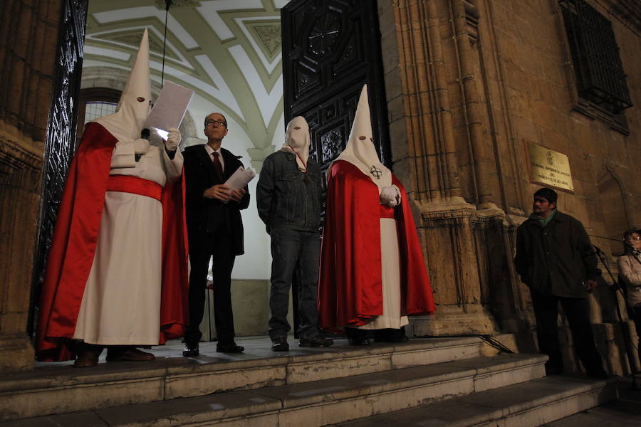 Un ovetense, indultado en la procesión del Jueves Santo