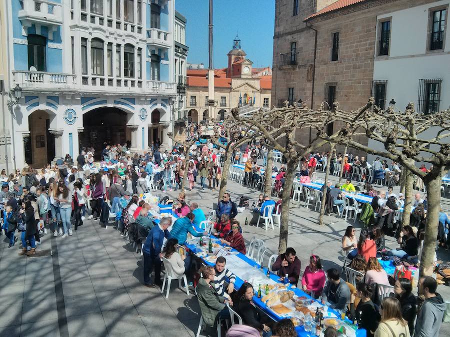 Comida en la calle de Avilés