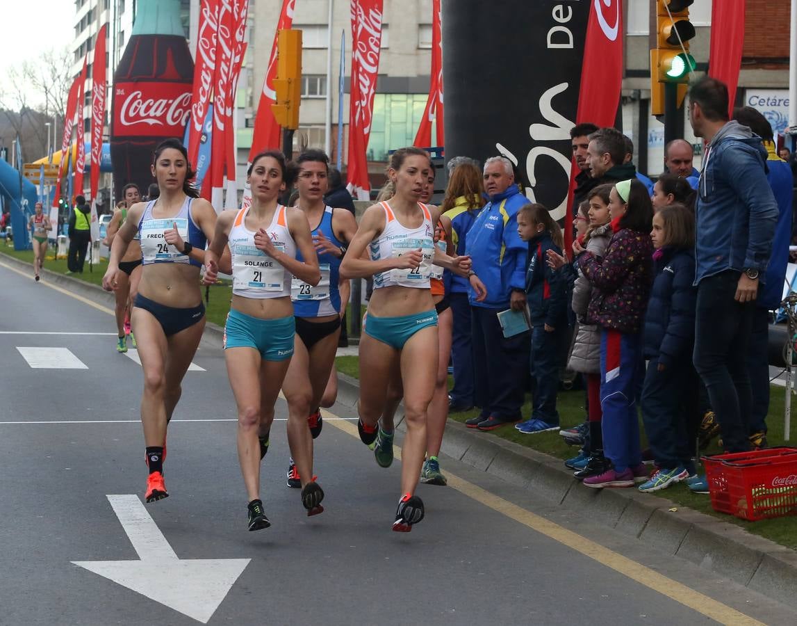 Solange Pereira, vencedora de la Milla Villa de Gijón