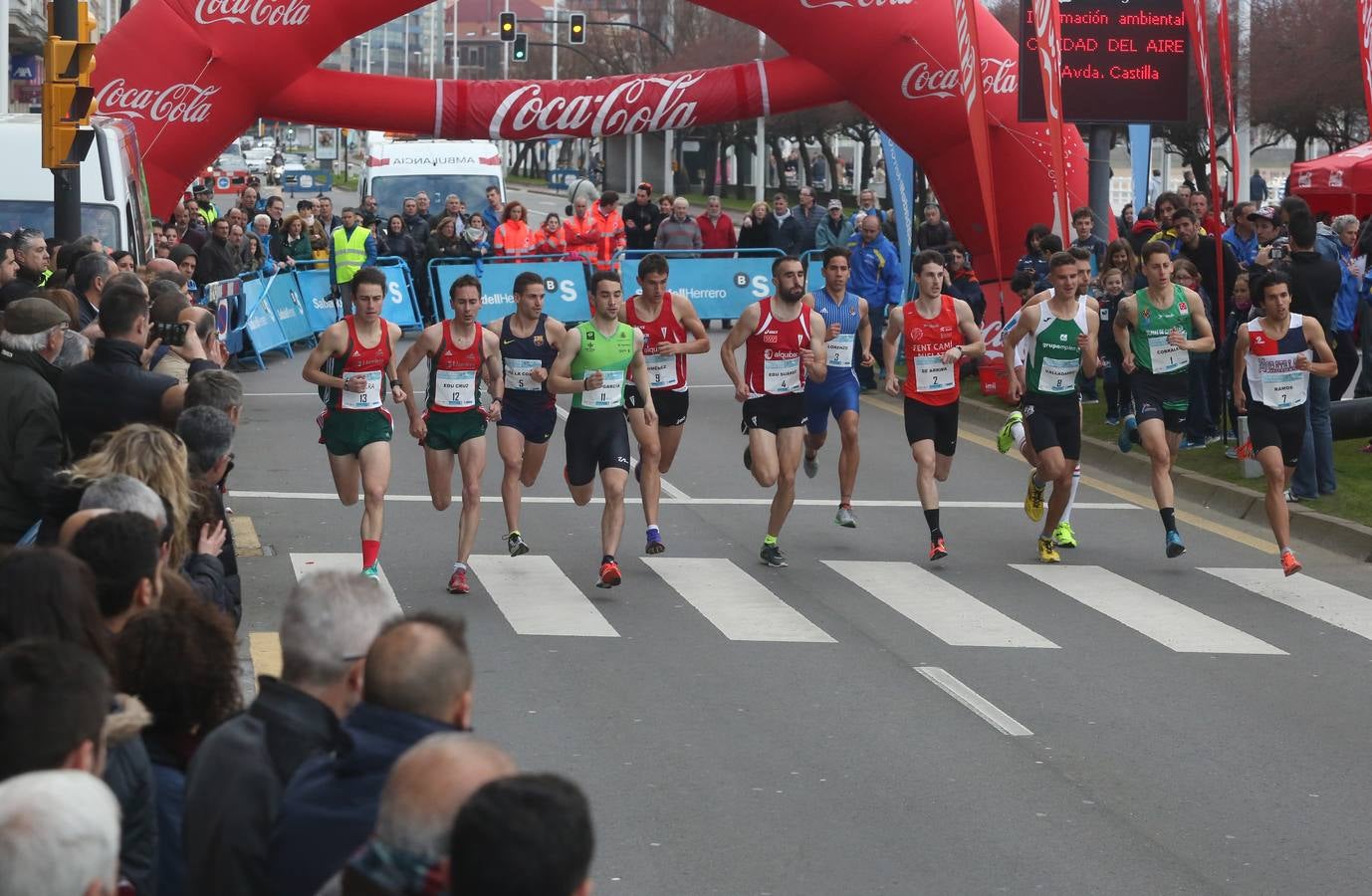 Solange Pereira, vencedora de la Milla Villa de Gijón