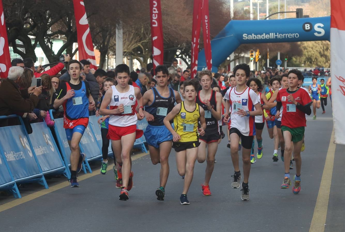 Solange Pereira, vencedora de la Milla Villa de Gijón