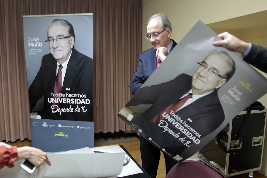 Los candidatos a rector a la Universidad de Oviedo se presentan oficialmente