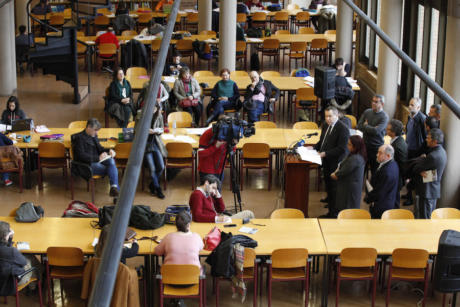 Los candidatos a rector a la Universidad de Oviedo se presentan oficialmente