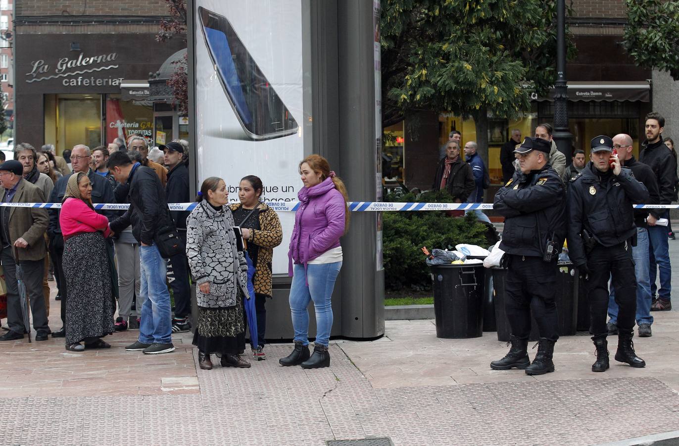 Multitudinaria pelea con seis heridos en Oviedo