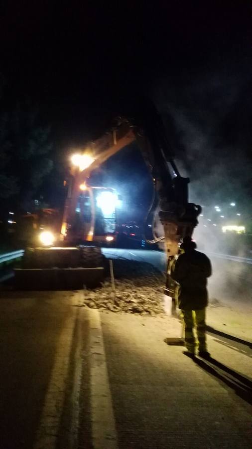 La autopista &#039;Y&#039;, en reparación