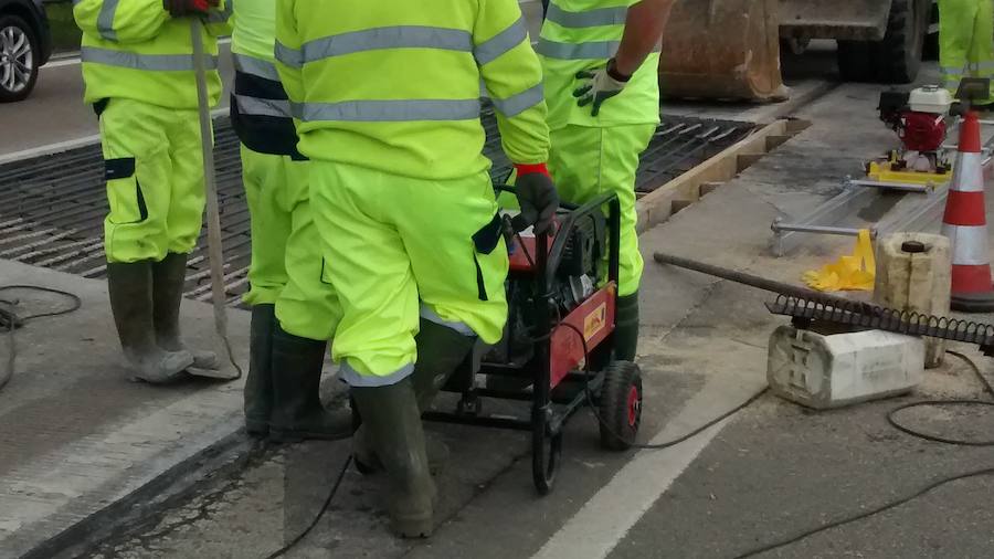 La autopista &#039;Y&#039;, en reparación