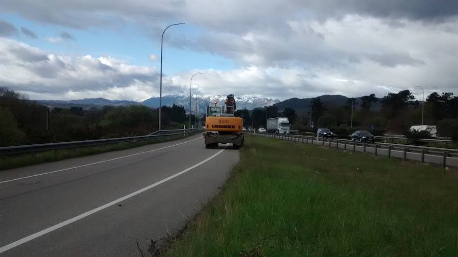 La autopista &#039;Y&#039;, en reparación