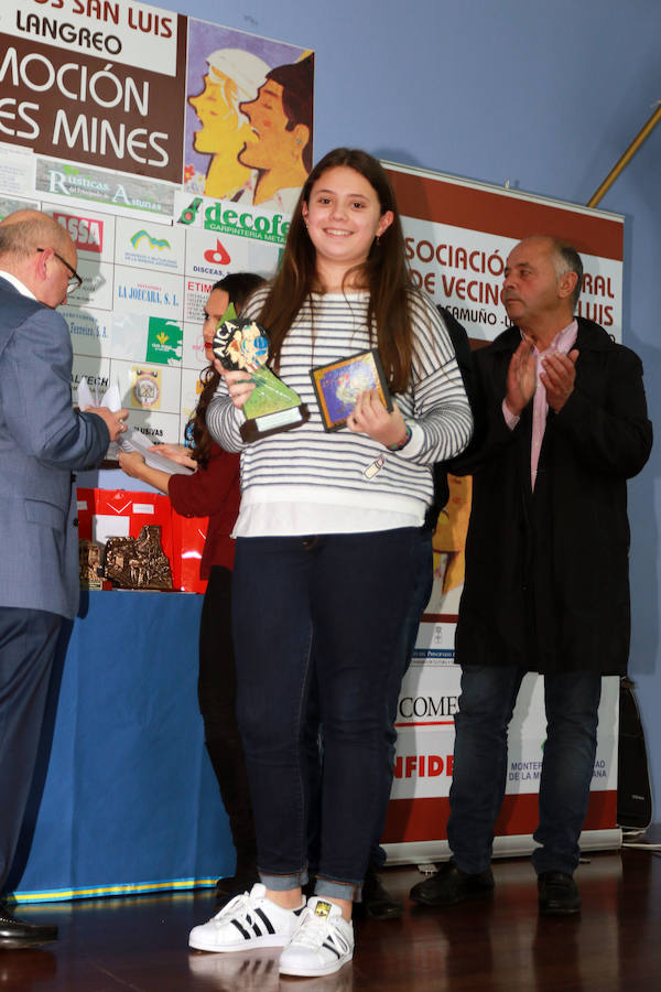 Premios del XXII Concurso de Les Mines y XIII de Gaita