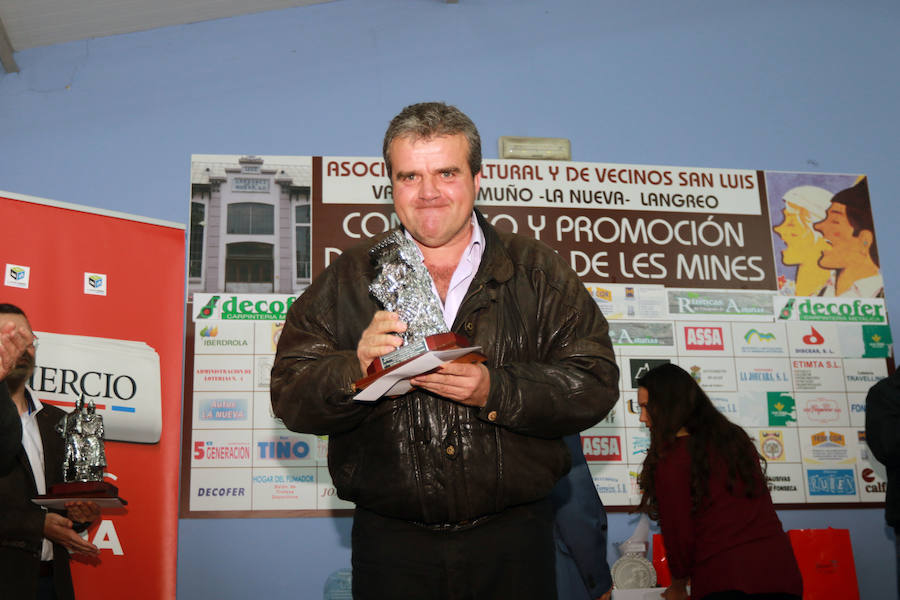Premios del XXII Concurso de Les Mines y XIII de Gaita