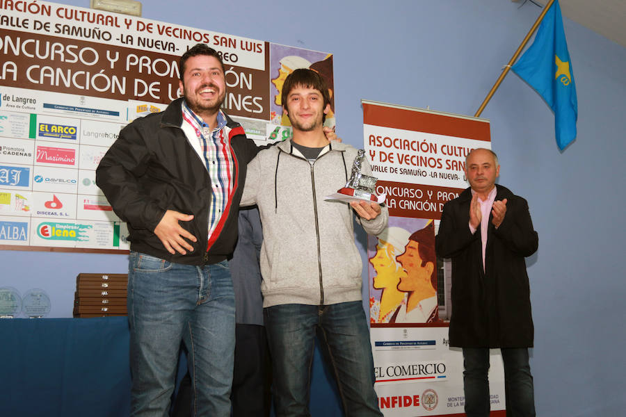 Premios del XXII Concurso de Les Mines y XIII de Gaita
