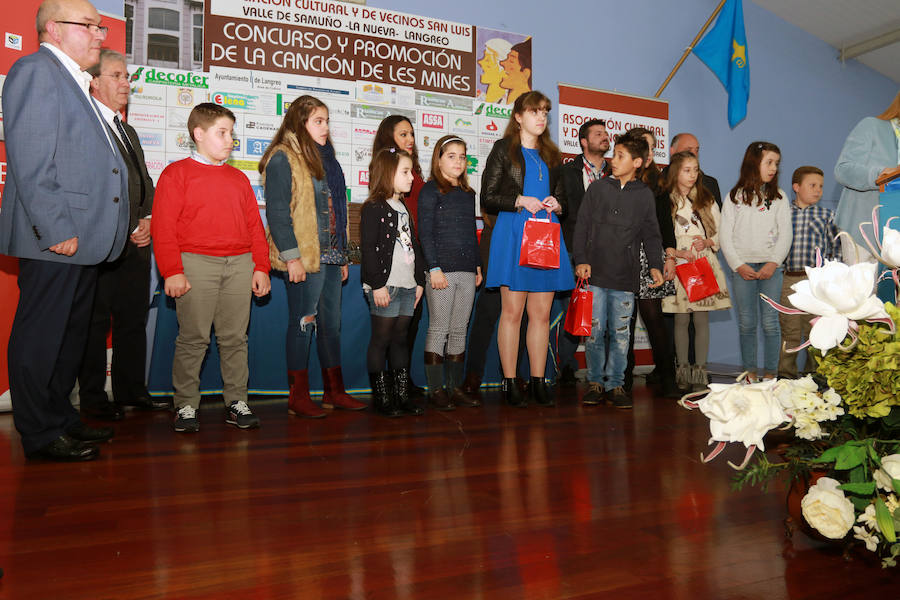 Premios del XXII Concurso de Les Mines y XIII de Gaita