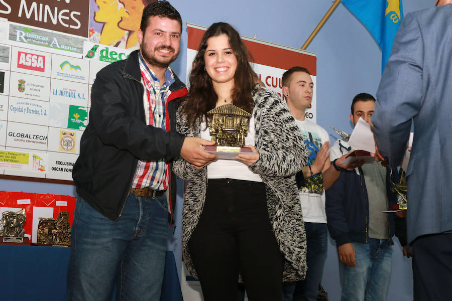 Premios del XXII Concurso de Les Mines y XIII de Gaita