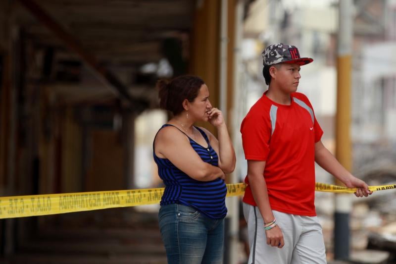 Desolación y destrucción en Ecuadro